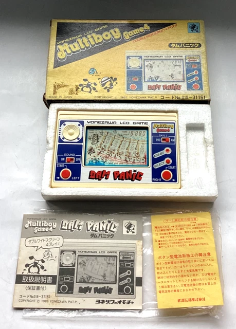 Jeu LCD Vintage Panique Au Barrage – Multiboy Game 4 Yonezawa, Fonctionne