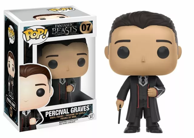 Fantastic Beasts Funko Pop Vinyl Figure Percival Graves #07 Collectible Nib