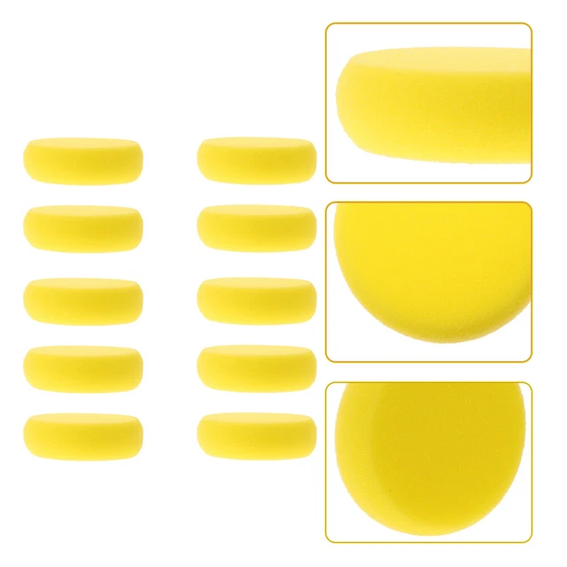 10 Pcs Peinture Artisanat Éponge Éponge À Peindre Multi-outil De Voiture