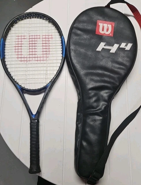 Lot De 2 Raquettes De Tennis Wilson Hammer 4.0 H4 - Taille Tête 113 In², Grips 4 3/8 Et 4 1/4, Avec Housses