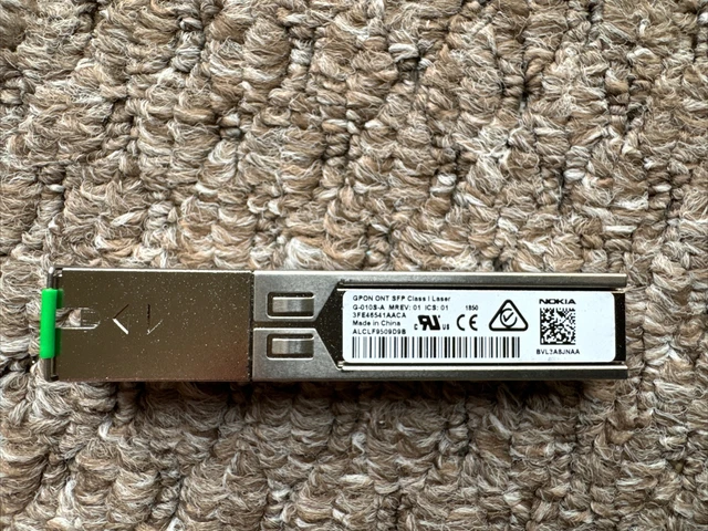 Nokia G-010S-A 3FE46541AACA GPON ONT SFP Fibre Module