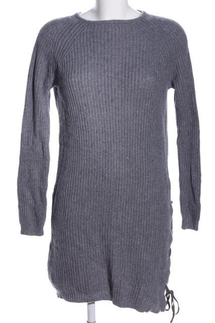 TWIN-SET SIMONA BARBIERI Robe en maille tricotées Dames T 40 gris clair