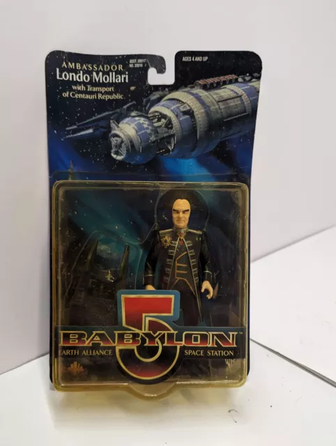 Vintage 1997 WB Toy Babylon 5 Ambassador Londo Mollari Figure Sealed New