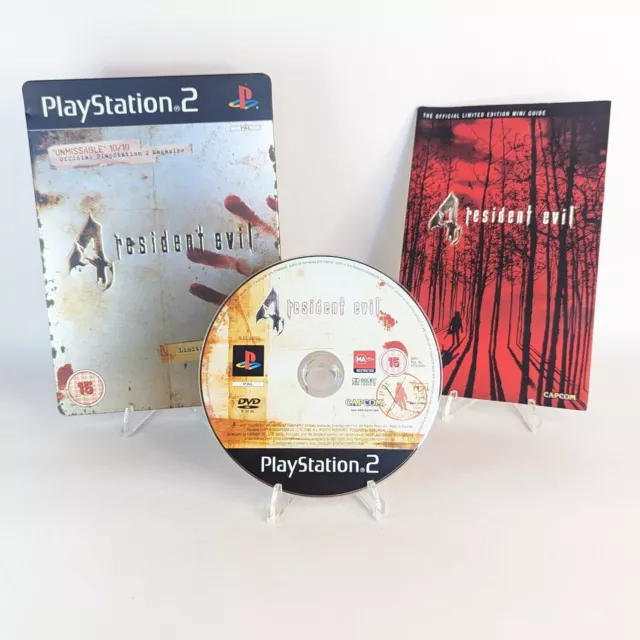 Resident Evil 4: Limited Edition Steelbook PS2 Sony PlayStation 2 Game