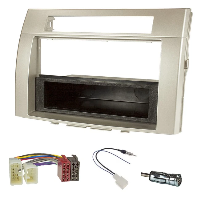 Kit Montage Autoradio 1 DIN Pour Citroën C5 (2001-2004) - Cadre Façade + Adaptateur Antenne