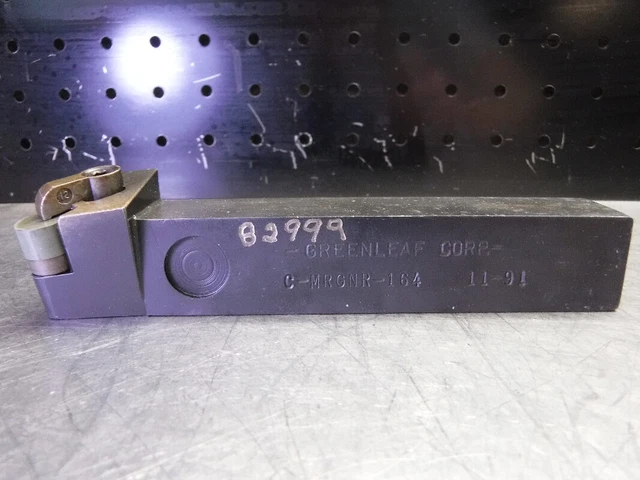 Greenleaf 1" x 1" Indexable Lathe Tool Holder C-MRGNR-164 (LOC3681)