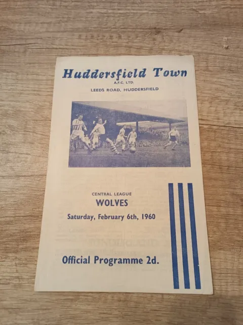 Huddersfield Town  V  Wolverhampton Wanderers  06/02/60    Central League