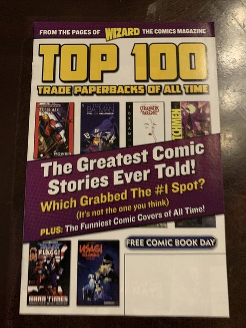 Wizard Magazine's Top 100 Trade Paperbacks Greatest Stories Ever Told, NM