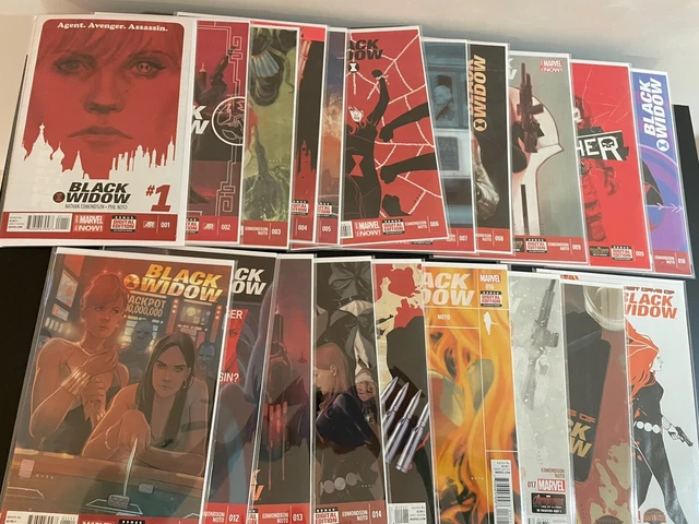 Black Widow Vol 5 #1-20 NM 2014 Punisher Crossover Phil Noto Art Marvel Comics
