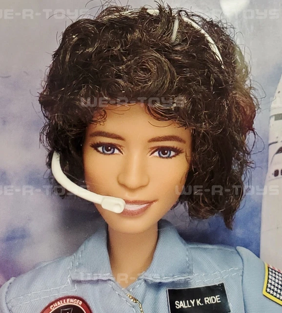 Sally Ride Astronaut Barbie Doll Inspiring Women Series 2019 Mattel FXD77 NRFB 3