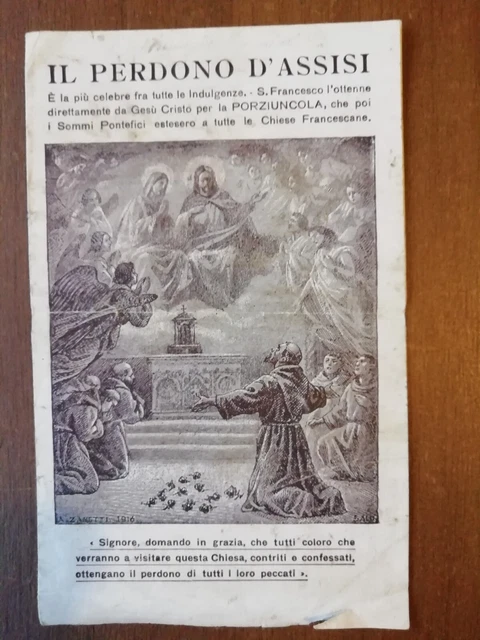 Il Perdono di Assisi (anni 30)