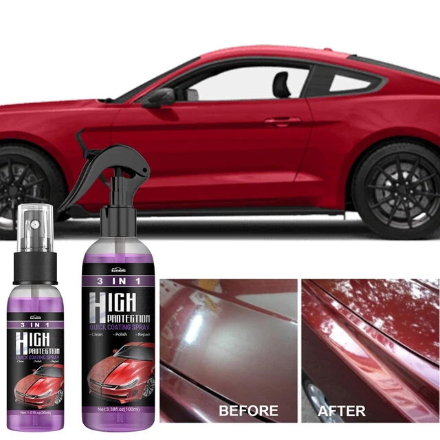 Cappotto auto rapido ad alta protezione rivestimento in ceramica 3 in 1 cera idrofoba per auto UK