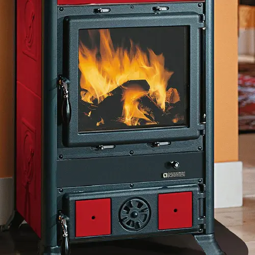 La Nordica Extraflame Poêle à Bois Rossella R1 BII Liberty 11,0 Kw pour 252 M³ 2