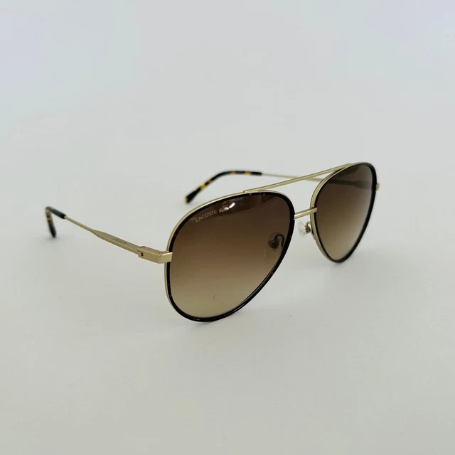LACOSTE X NOVAK Djokovic Sunglasses Matte Gold L247S RRP £166 £54.99