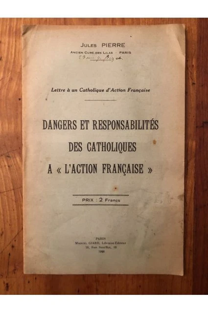 L'Action Française - Collection Tempus - Livre D'Histoire Perrin