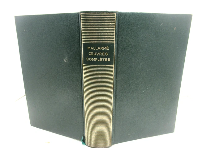PLÉIADE STÉPHANE MALLARMÉ. Oeuvres Complètes EUR 35,00 - PicClick FR