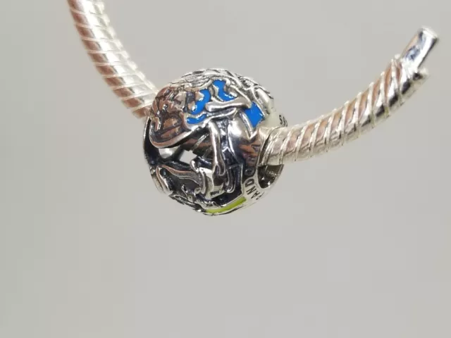 Authentic Pandora Disney Alice's Tea Party Bead Charm