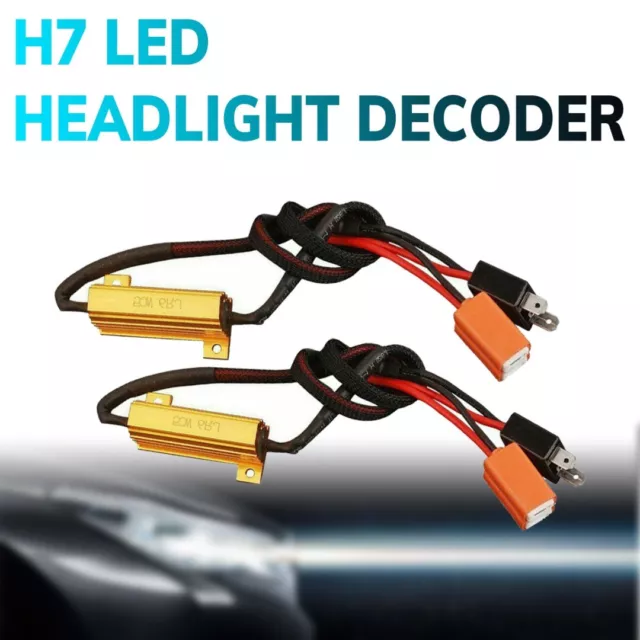 KOYOSO H7 LED Headlights Canbus Decoder, Strong Canbus Error Code