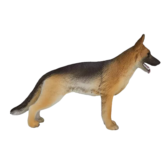 Mojo ALSATIAN GERMAN SHEPHERD DOG cute pet farm model toy plastic figure animals