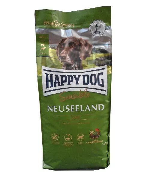 12,5 kg de comida para perros Happy Dog NUEVA ZELANDA *** PRECIO SUPERIOR ***
