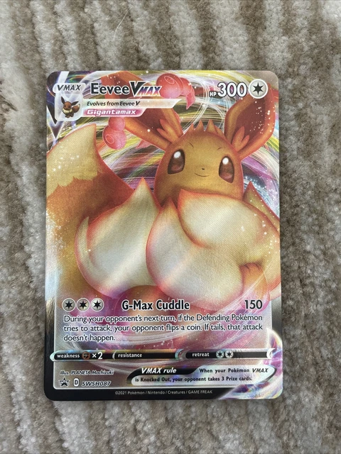 POKÉMON TCG EEVEE VMAX SWSH Black Star Promos SWSH087 Holo Promo EUR 1,91 - DE - Foto 6