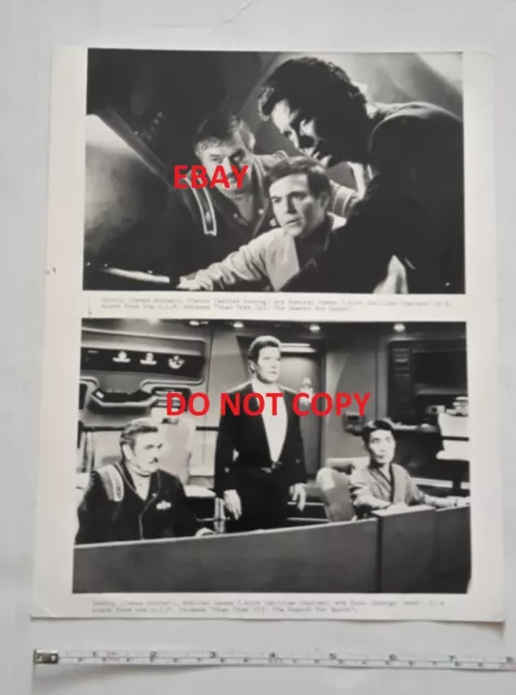 STAR TREK SEARCH FOR SPOCK William Shatner etc Original PRESS PHOTO