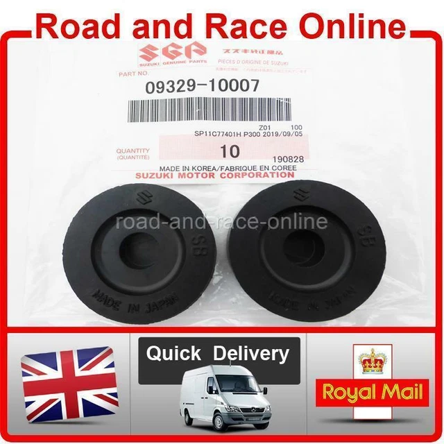 OEM Suzuki Front Fender Mounting Cushions & Spacers – For TM/RV/TS/TC/RM 125 (Vintage, AHRMA)