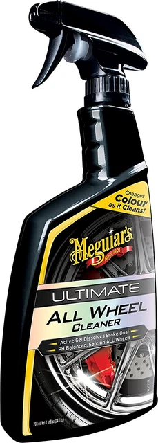 Meguiar's G180124EU Ultimate Rimuovi ferro pulitore per tutte le ruote 709 ml, cambia man mano che