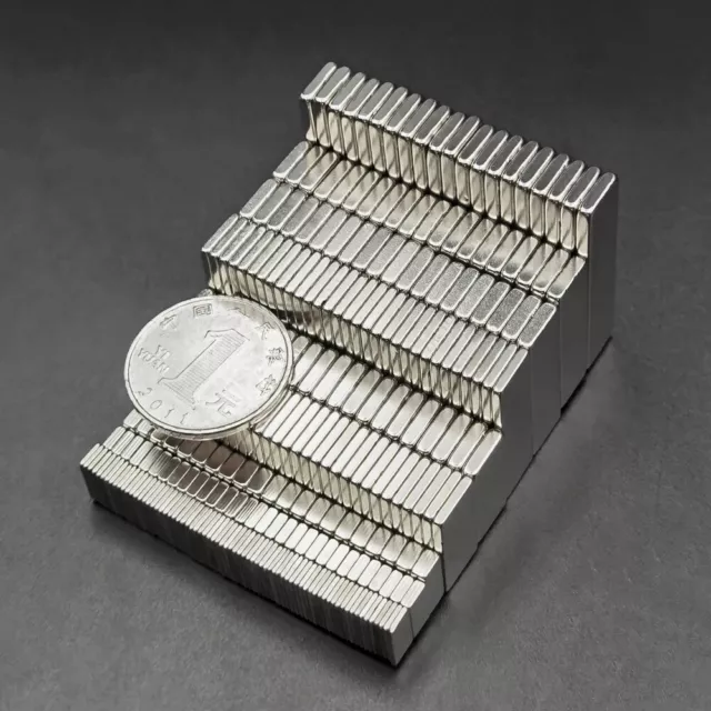 1/5/10/25/50/100pcs Rectangular Block Neodymium Magnets Strip Magnet 2