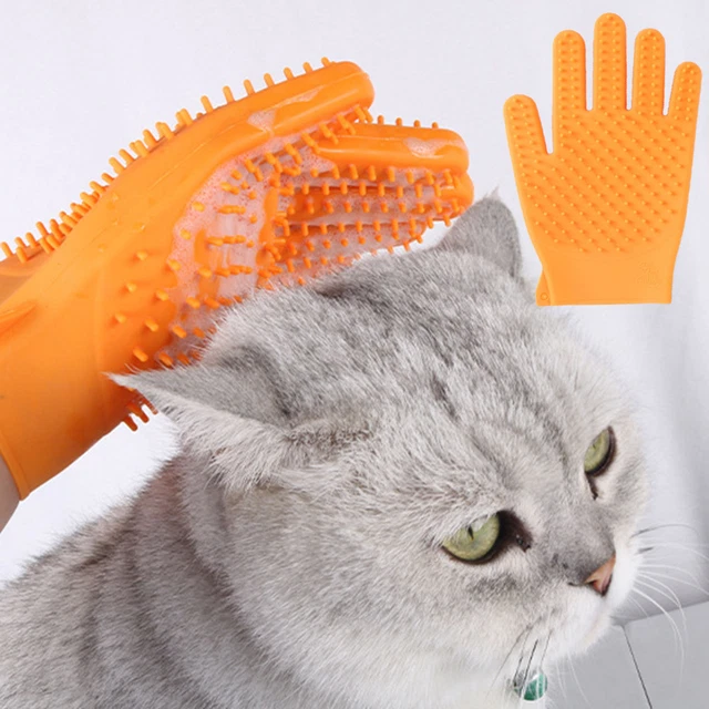 1 Stück Haustier-Badehandschuhe Einfach zu bedienende