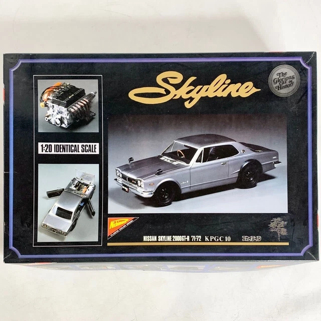 Maquette Nichimo 1/20 - Jeep Golden Eagle 4WD - MC-2053 - Moteur Visible - Occasion