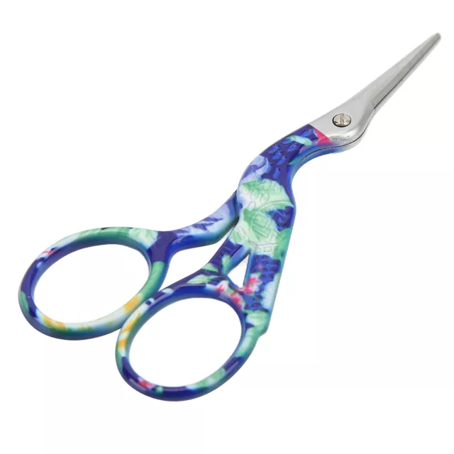 Craft Scissors Dark Blue High Hardness Handle Easy Cutting Sewing Scissors KMY