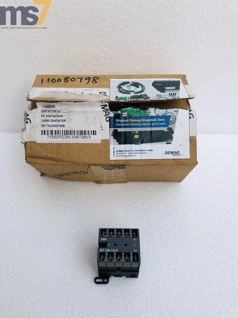1PCS New ABB Contactor B7 30 10 P EC/EN 60947 4 1 24VAC | eBay 1PCS New ABB Contactor B7 30 10 P EC/EN 60947 4 1 24VAC | eBay