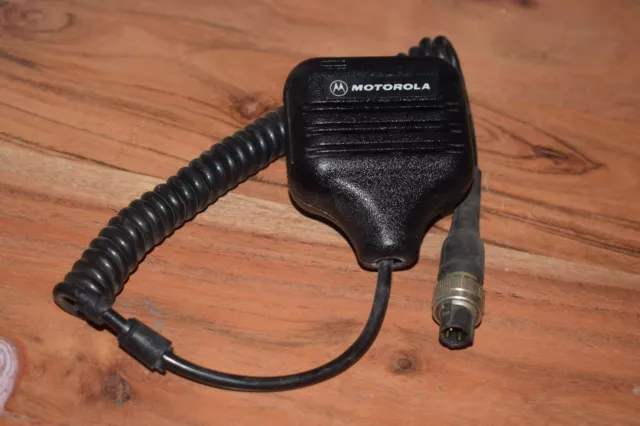Motorola Lapel Clip Ntn4849A Palm Microphone Mic - Cb Ham Two Way Radio