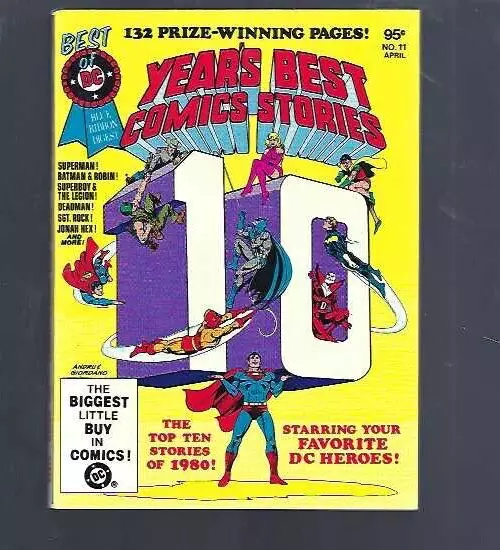 Dc Special Blue Ribbon Digest 11 - Years Best Comics - Vf/Nm -    Dc Comics