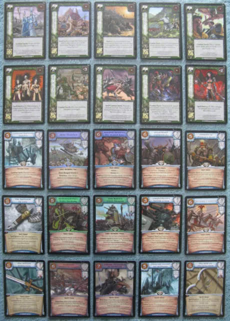 Warcry CCG Siege of Darkness Rare & Super Rare Cards Part 2/2 (Warhammer)
