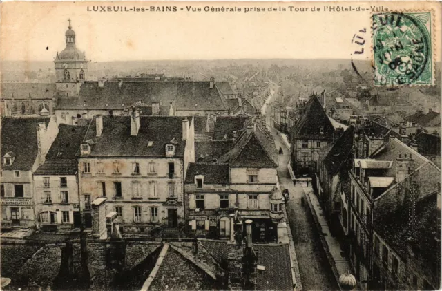 CPA LUXEUIL-les-BAINS Vue générale (380109)