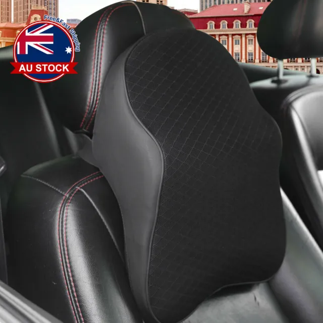 Adjustable Car Seat Pillow Headrest Head Neck Support Rest Sleep Cushion Pad L