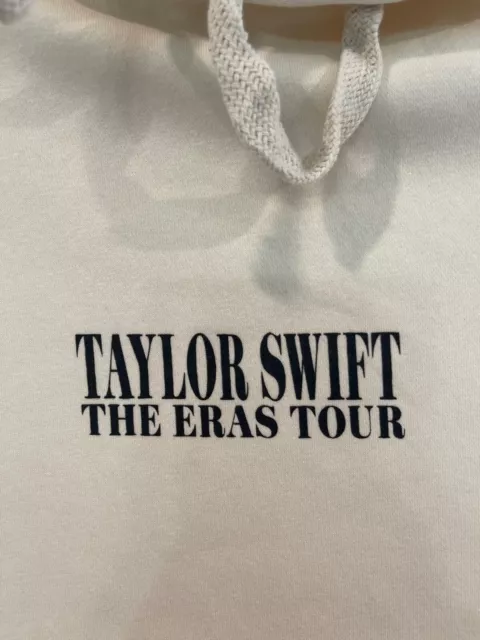 TAYLOR SWIFT 2023 The Eras Tour Exclusive Cream Beige Sweatshirt Hoodie ...