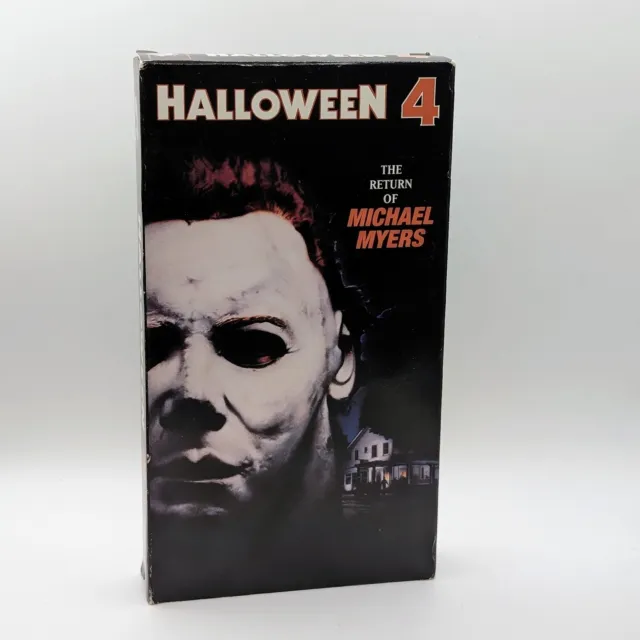 HALLOWEEN 4: THE Return of Michael Myers (VHS, 1999) Horror Slasher $17 ...