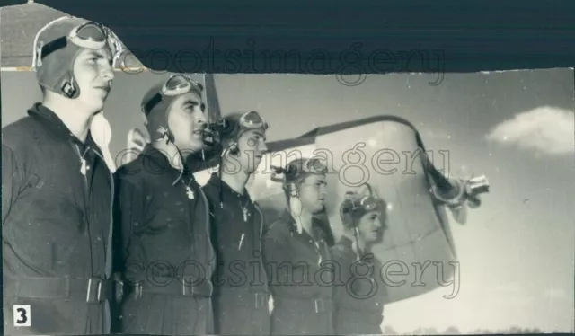 1941 Press Photo US Army Air Corp Cadets Craig Field Selma AL WWII