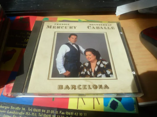 Freddie Mercury & Montserrat Caballé CD Barcelona