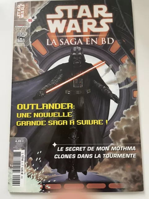 Bd Magazine STAR WARS DELCOURT  - LA SAGA EN BD 6 / Mars 2007