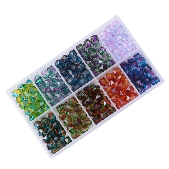 Jewelry Making Findings Polygonal Beads Jewlery Beads Accessories