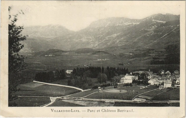Cpa carte postale photo Villard de Lans (Isère) hôtel du parc 1950