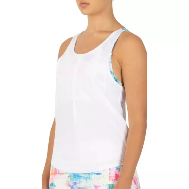 NWT FILA Women's Double Layer Racerback Tennis Tank Top size m