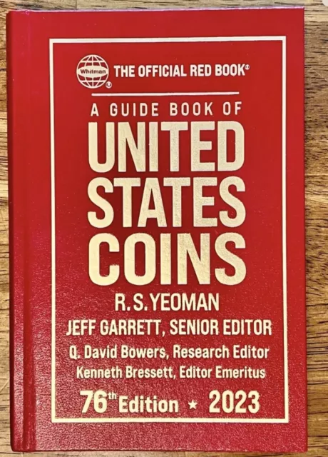 2023 Hardcover The Official Red Book Guide of United States Coins Whitman