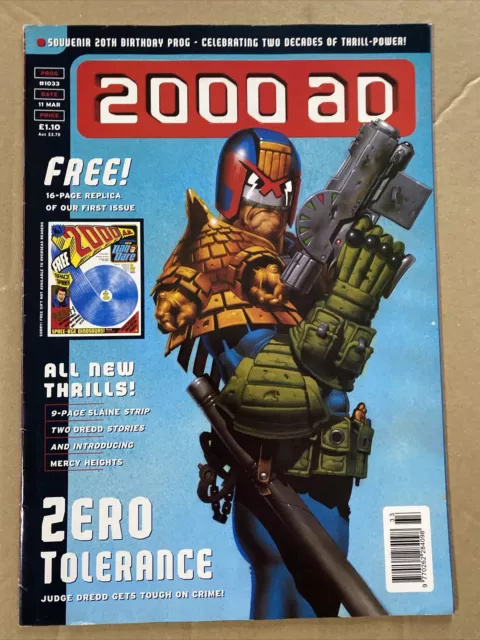 2000 AD Comics - Prog 1033 - 11th March 1997