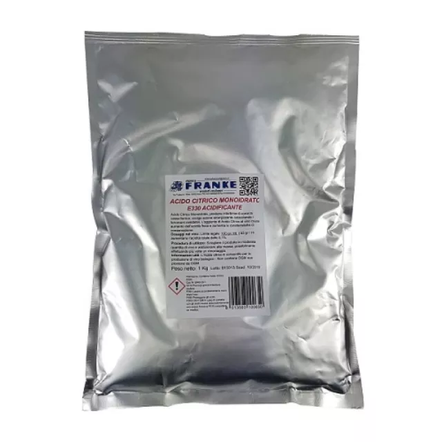 Acido Citrico monoidrato E330 1 kg