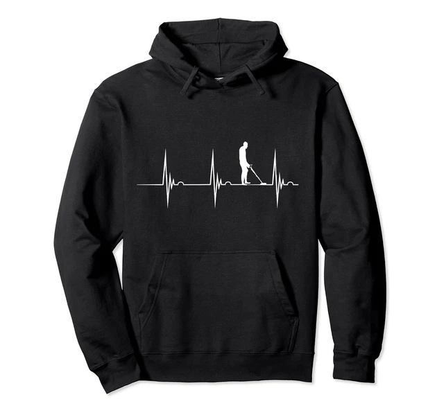 Sweat à Capuche Bitcoin Avec Électrocardiogramme (ECG) - Pour Traders Crypto Et Passionnés